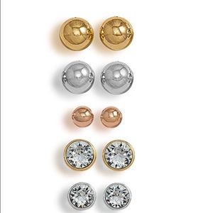 Eternity earring set