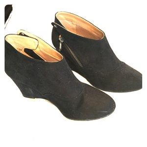 Chinese Laundrey wedge ankle boots