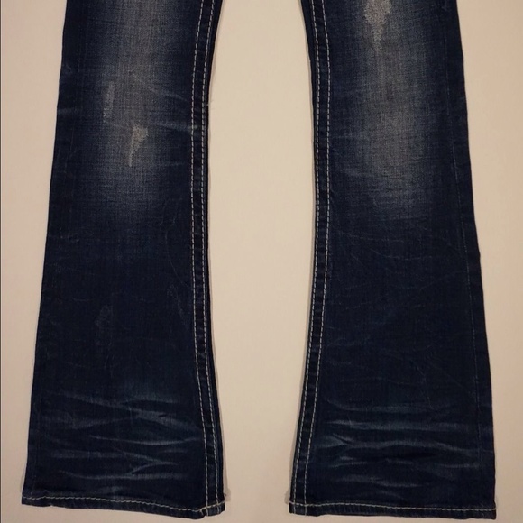 NWOT Big Star Sweet Ultra Low Rise Flare Stretch - Picture 4 of 4