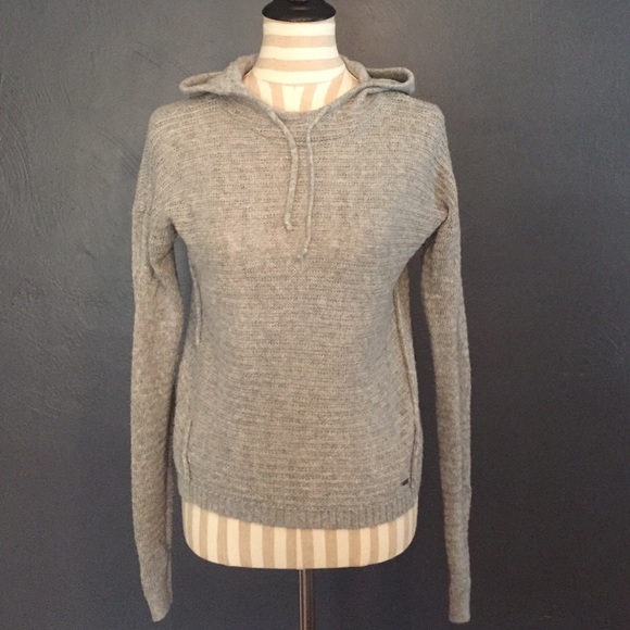 Abercrombie & Fitch Gray Hoodie Sweater