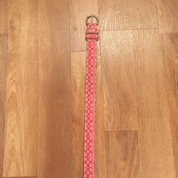 Coach belt
