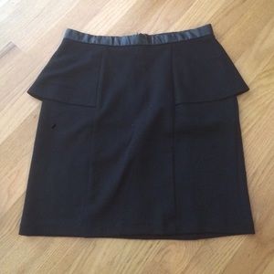 Forever 21 black pencil skirt