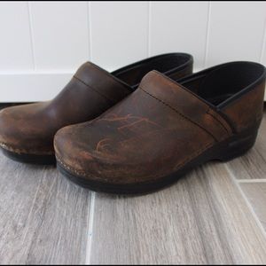 Dansko Brown Clogs
