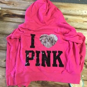 Victoria's Secret pink jacket with sequins