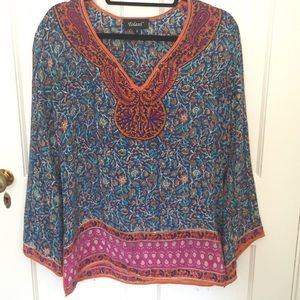 Tolani Silk Top