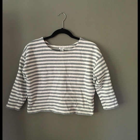 Forever21 Striped Crop
