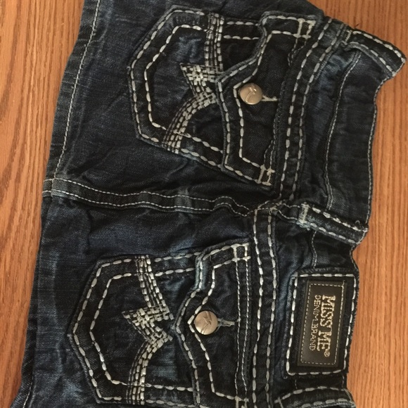 Miss me Irene denim skirt