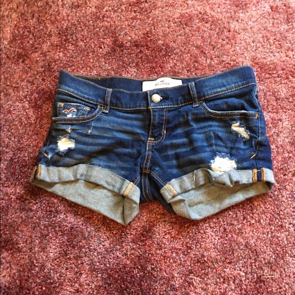 Hollister Jean short shorts