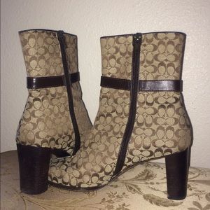 Authentic COACH boots