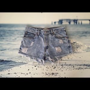 Handmade vintage Levi's shorts