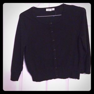 NWOT S Black Cardigan