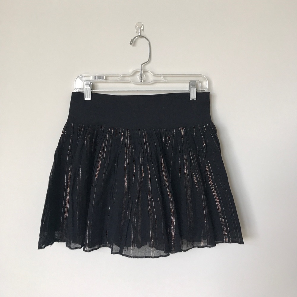 Black & Copper Skater Skirt 💛