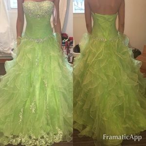 Sweet 15 dress (quinceñera dress).