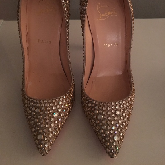 100% authentic Christian Louboutin Pigalle Strass - Picture 2 of 4