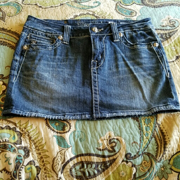 Miss Me denim skirt