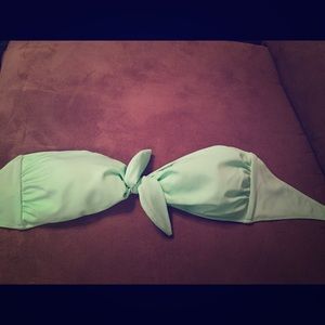Victoria secret mint strapless swim top☀️