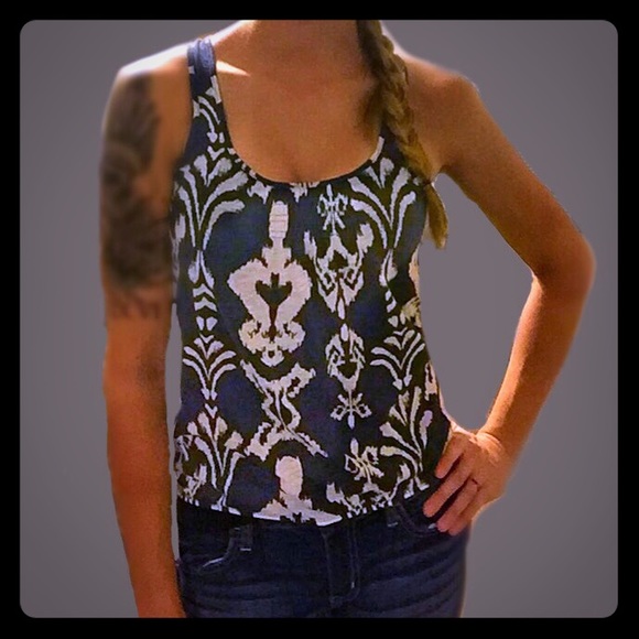 Floral beach tank top!