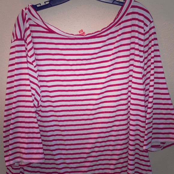 Classic Stripped Boat Neck Tee