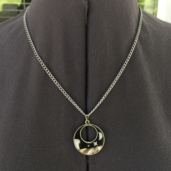 Ali Jewelry - 🌛ALI Abalone Moon & Stars Necklace