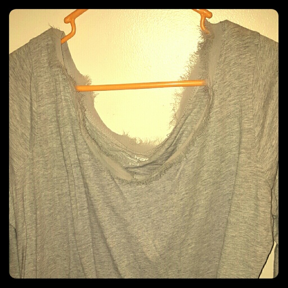 Lane Bryant scoop neck crop top