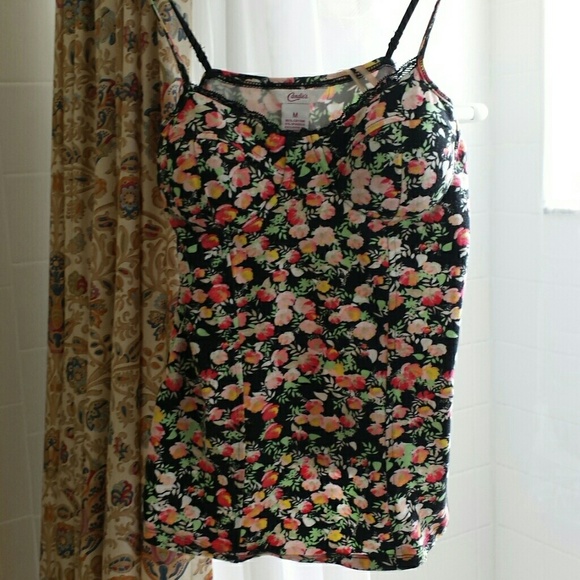 Flowered tank top - Picture 1 of 2
