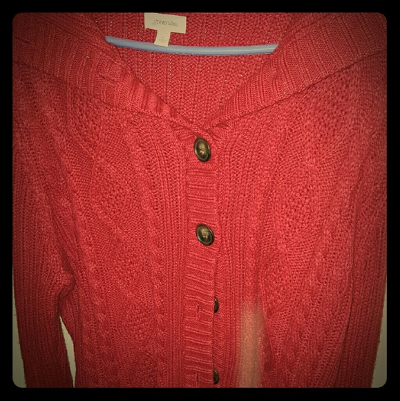 Cute button up sweater