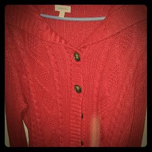 Cute button up sweater