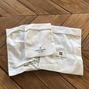 Kate Spade Jewelry dust bags