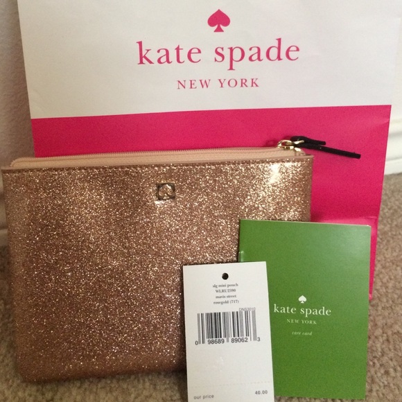 kate spade Handbags - Kate Spade mini pouch & shopping bag