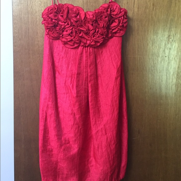 Nordstrom Strapless floral dress