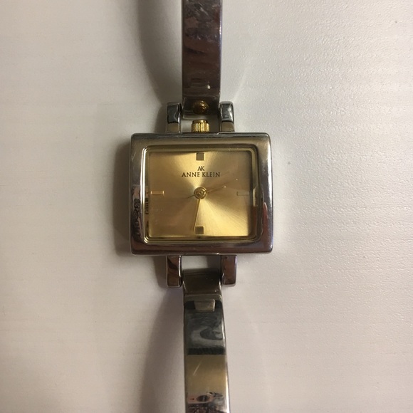 Anne Klein gold and silver watch