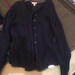 Lilly Pulitzer Navy Cardigan