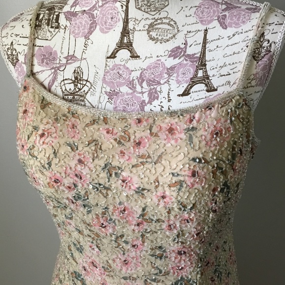 Vintage Mia Bella Couture beaded gown - Picture 3 of 4