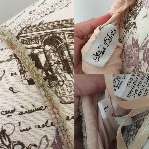 Vintage Mia Bella Couture beaded gown - Picture 4 of 4