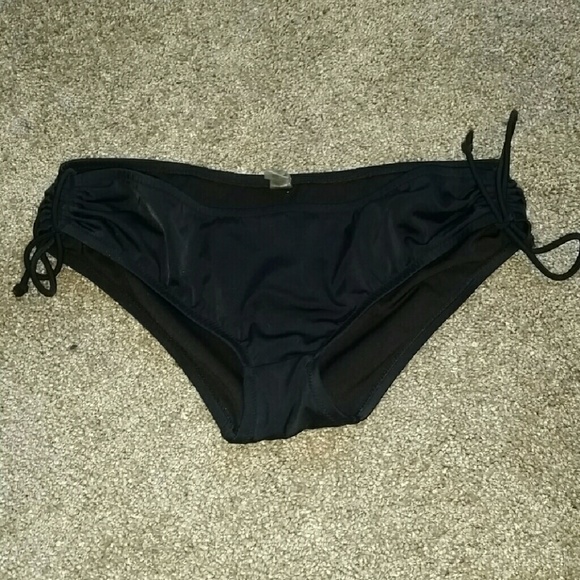 Tie up side swim bottoms