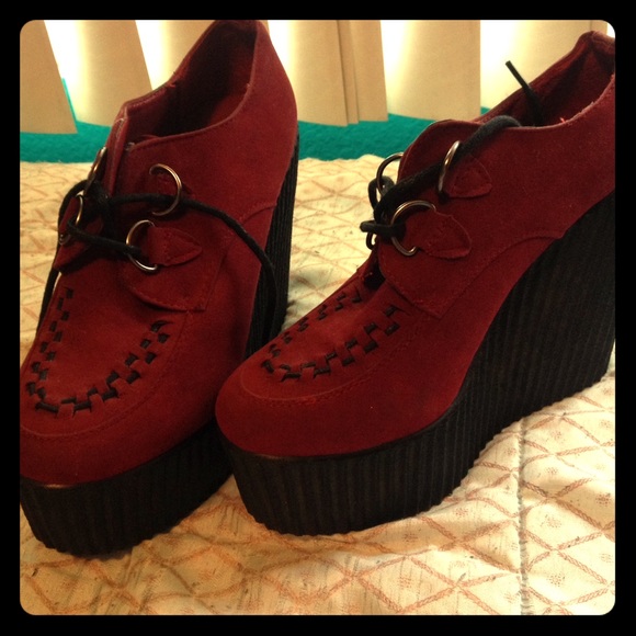 Shoes - Creeper wedges