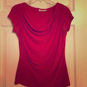 Red dress shirt. Good condition