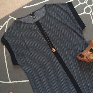 H&M tunic/dress size 4 blue