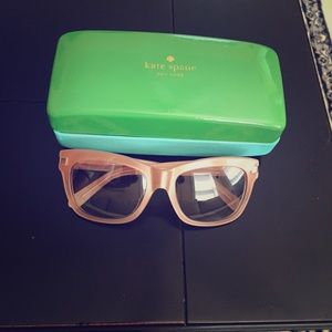 Kate Spade Pink/Clear Sunglasses
