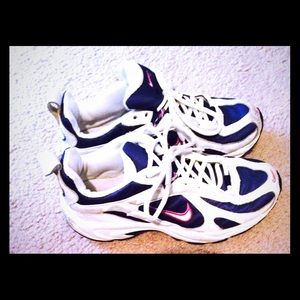 Pink & Blue Nikes👣