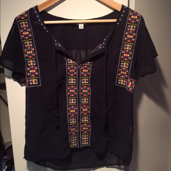American eagle boho top