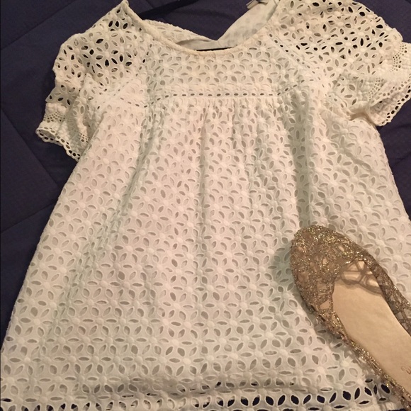 Madewell Eyelet Blouse