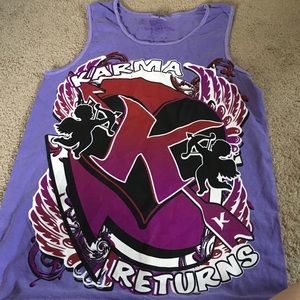 Karma returns tank