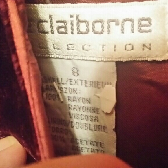 Liz Claiborne gown size 8 - Picture 2 of 2