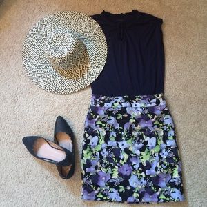 Petite Loft pencil skirt