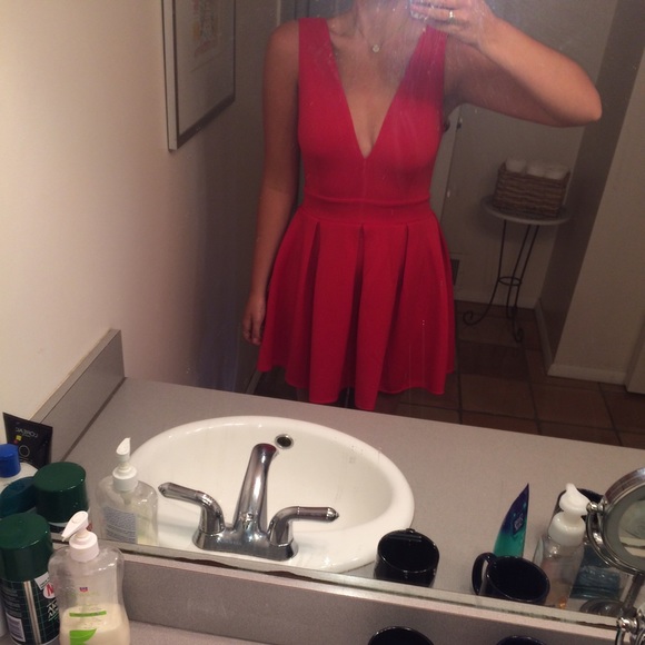 beautiful red Dainty Hooligan dress
