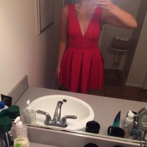 beautiful red Dainty Hooligan dress