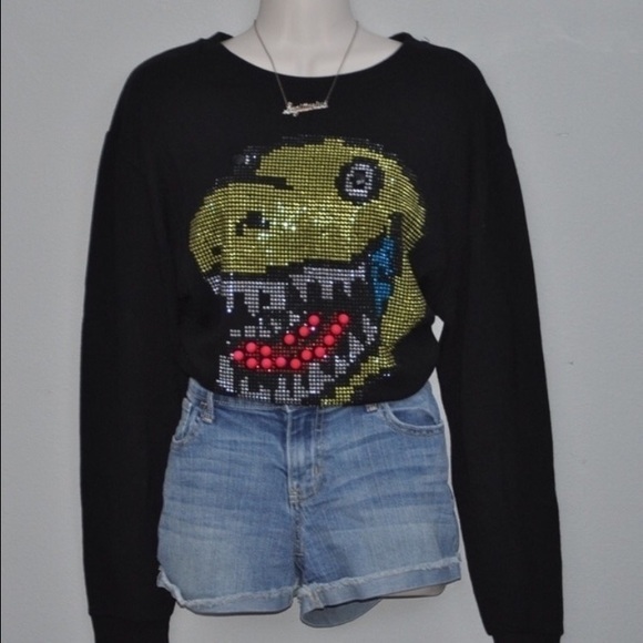 New Tag Dinosaur Sweatshirt