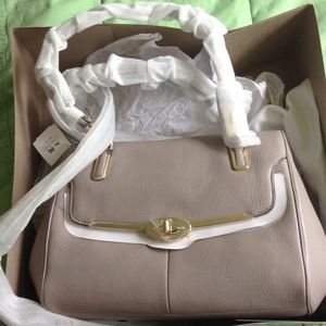 Brand new  grey birch coach bag
