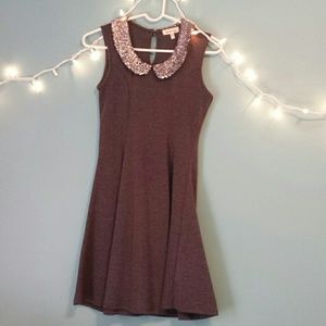 Dark Grey Monteau Dress